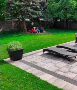 backyard interlocking cost
