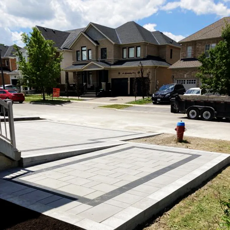 driveway interlocking cost